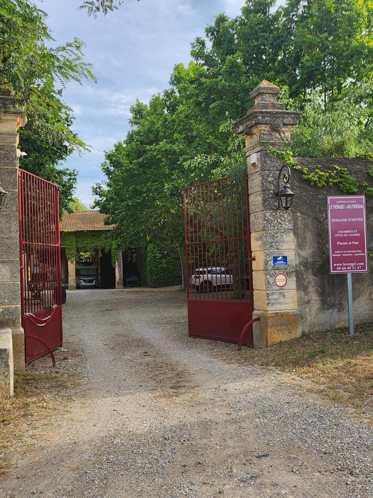 Chateau Le Vergel Authenac Ginestas Buitenkant foto